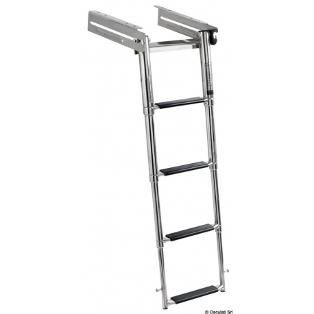 Unterplattformleiter mit freitragender Stufe 43297