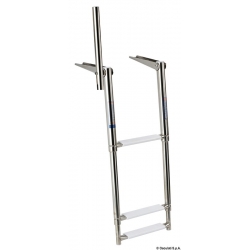 Teleskop-Plattformleiter mit Haltegriff 24944