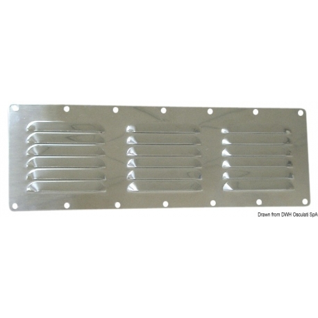 Grille de ventilation rectangulaire 3833