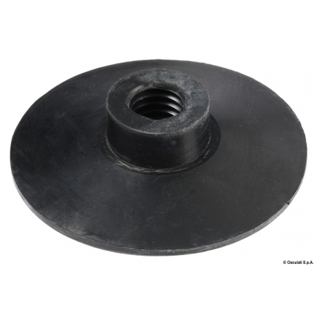 EPDM straight flag holder with thread 4350