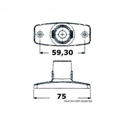 Lampe d'ancrage Evoled 360° avec source lumineuse LED - Osculati 2