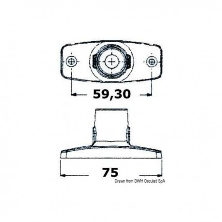 Evoled 360° LED-ankarlampa - Osculati