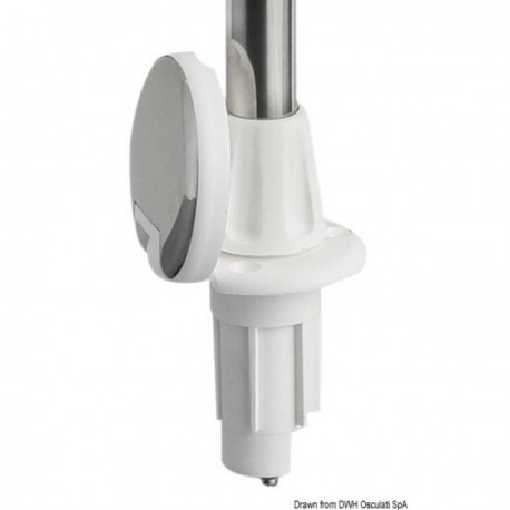 Barre lumineuse extractible complète Evoled 360° - Osculati