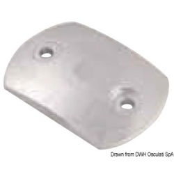 Rounded zinc plate 18355