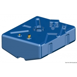 Petrol fuel tank in cross-linked polyethylene 19197