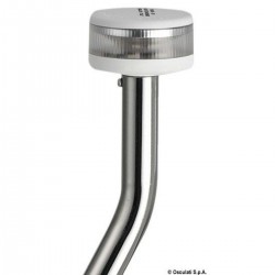 Tige d'éclairage extractible à fixation plate avec Evoled light 360° - Osculati