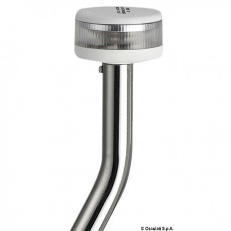 Removable light rod flat fixing with Evoled 360° light - Osculati
