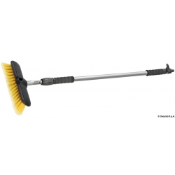 Telescopic brush in anodized aluminium with rotating stopcock - Mafrast 33481