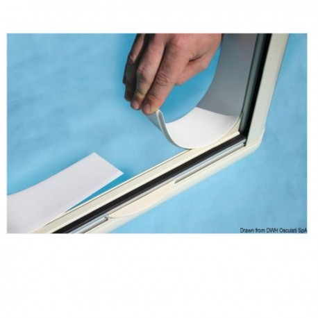 Flexibele PVC-voering als afwerkingsframe voor SkyScreen – toepasbaar op oppervlakte SkyScreen en verzonken SkyScreen - Oceanair