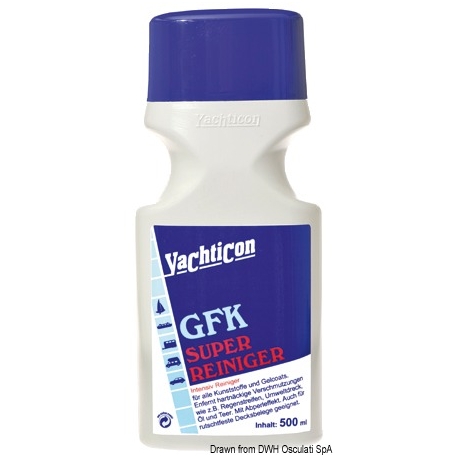Nettoyant énergique GFK pour fibre de verre et ABS - Yachticon 4233