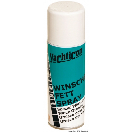 Spray grease for winch - Yachticon 4231