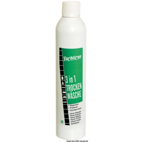 Pulitore lucidante protettivo Spray 3 in 1 Dry-Wash - Yachticon 40956