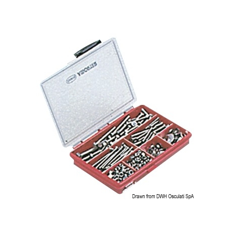 Casete de tornillos Compact 600 uds 19219