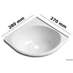 Corner sink 17258