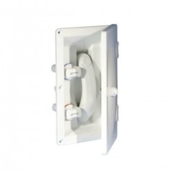 Built-in shower with removable pipe - Whale