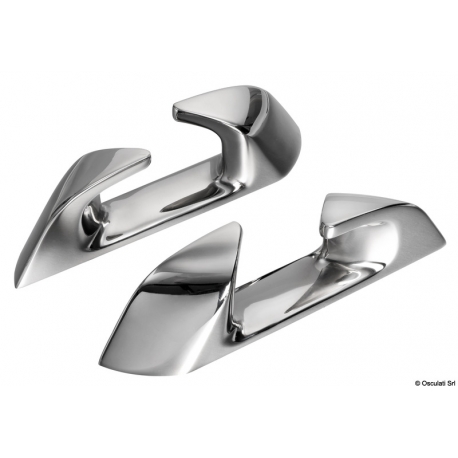 Prensaestopas acodado de acero inoxidable serie Capri 39999