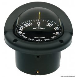 Compases de timonel de 3'' 3/4 (94 mm) con compensadores y luz - Ritchie navigation 35086