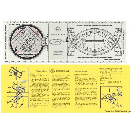 Regolo-rapportatore Tracciatore Integrale 14955