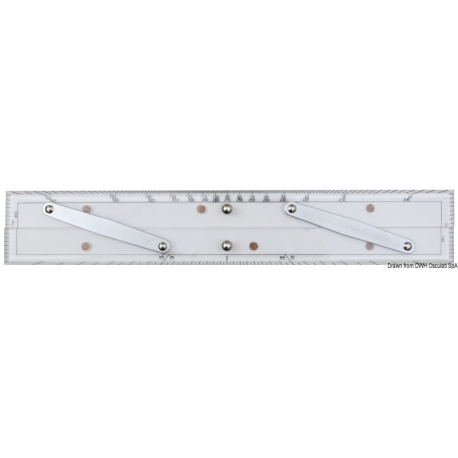 Règles nautiques Micron à parallélogramme 14958