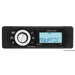 MP6 Vattentät Mottagare - Aquatic AV 40071