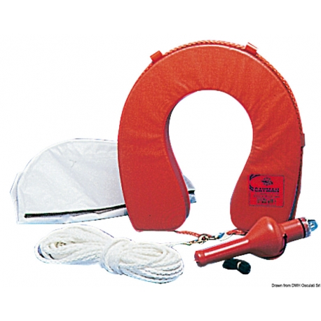 Flotador de herradura 22.416.02 con carcasa de accesorios 14655