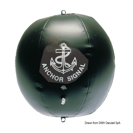 Ballon gonflable noir 2218