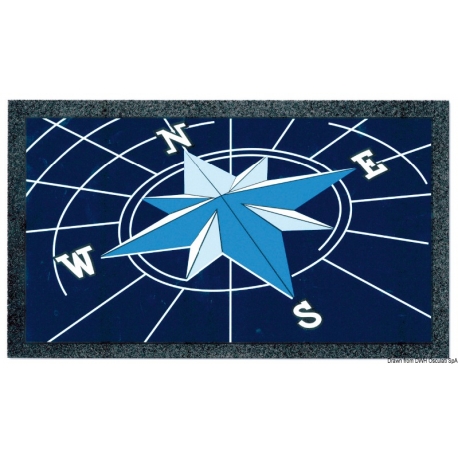Felpudo rectangular antideslizante Format 40x68 cm 1795