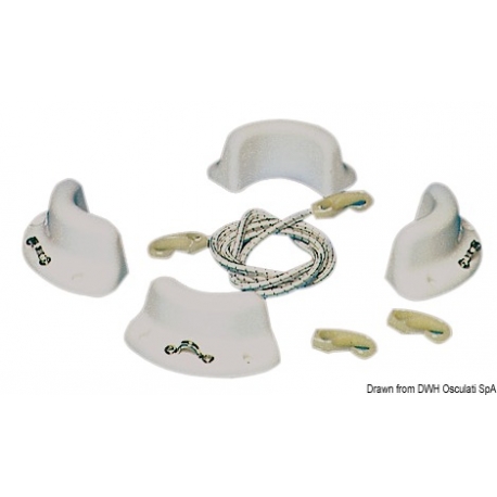 Anchoring system for iceboxes 3547