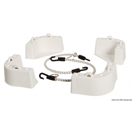 Sistema de fijación universal para neveras 29278