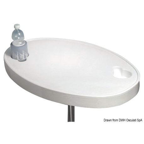Table blanche en ABS 16841