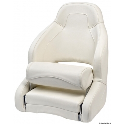 Polstret anatomisk sete med oppfellbar H52 28146
