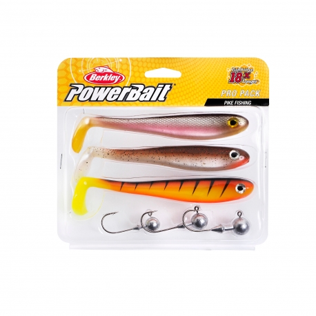 Berkley PowerBait Pro Pack Kit de señuelos para lucio 6 piezas