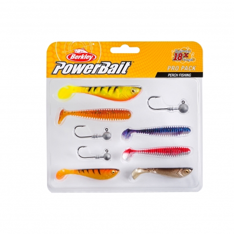 Berkley PowerBait Pro Pack Perch kit artificiali 9 pezzi