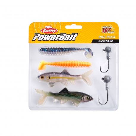 Berkley PowerBait Pro Pack Zander kit artificiali 7 pezzi