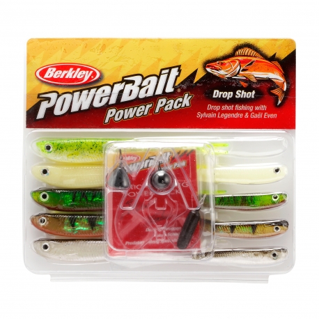 Berkley PowerBait PowerBait Pro Pack Drop Shot kit artificiali 10 pezzi
