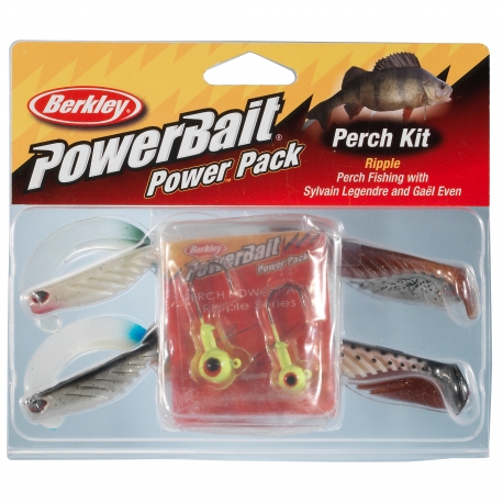 Berkley PowerBait Pro Pack Perch Ripple kit artificiali 8 pezzi