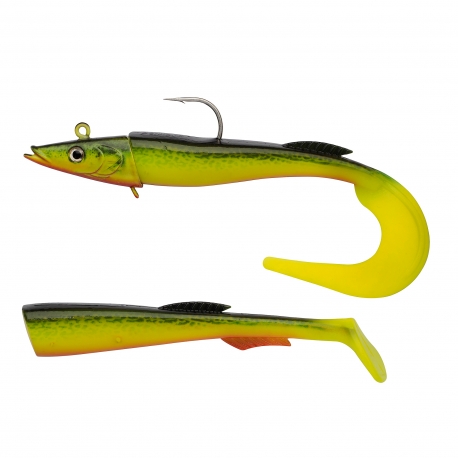 Berkley PowerBait Power Sandeel 40 gr. appât lent de jigging 15 cm.