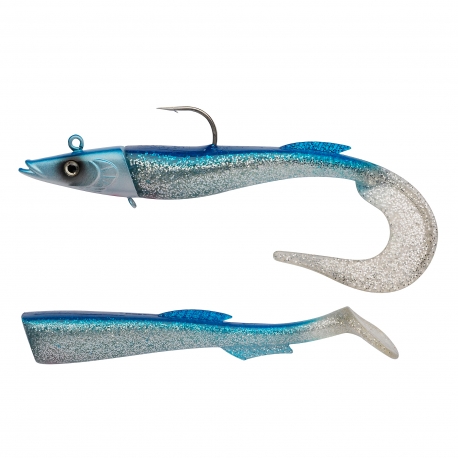Berkley PowerBait Power Sandeel 40 gr. appât lent de jigging 15 cm.