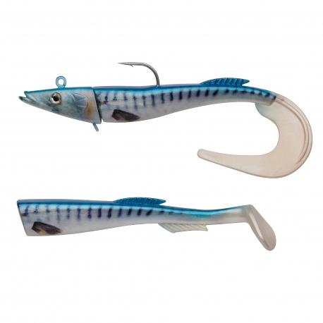 Berkley PowerBait Power Sandeel 40 gr. appât lent de jigging 15 cm.
