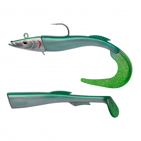 Berkley PowerBait Power Sandeel 130 gr. langsam jiggender Köder 21 cm.