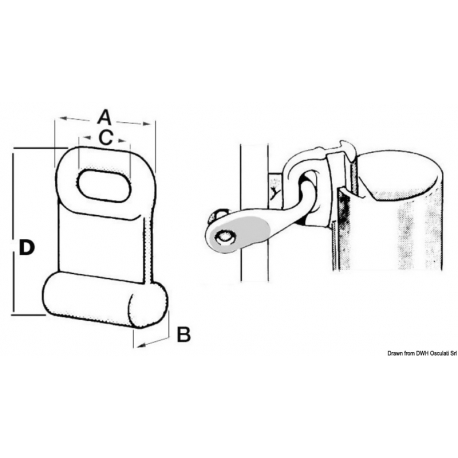 Pelouses, rails, glissières et accessoires 4030