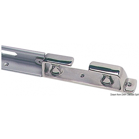 AISI 316 stainless steel gunwale profiles and accessories of our production 15026