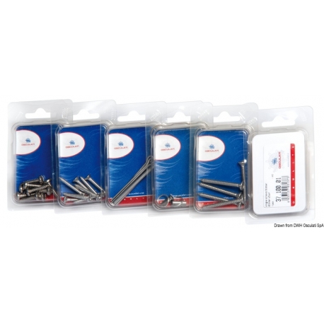 Tornillos en blister