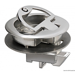 Elevador de ventanas y cierre de puertas con manilla retráctil para