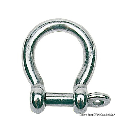 Schäkel aus rostfreiem Stahl