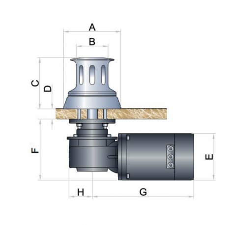 Treuil à thon Nestor 12 V 1000 W - Italwinch