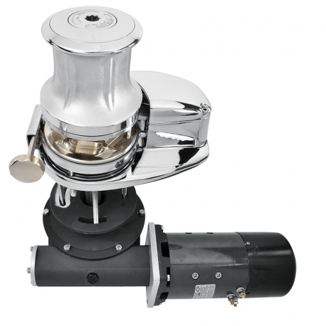 Molinete de ancla X4 2300 W ⌀ 12 mm 24 V con campana - Lofrans