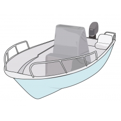 Covy Line waterproof console cover for boat and inflatable boat