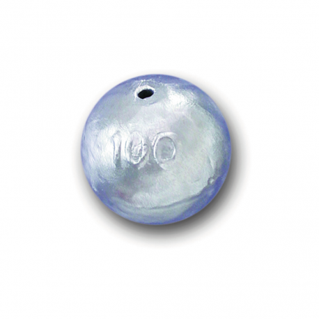 Rome Foundry Lead through-hole sphere from bolentino