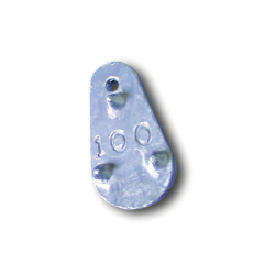 Fundición Roma Agujero pasante Mormora Plomo para pesca de altura